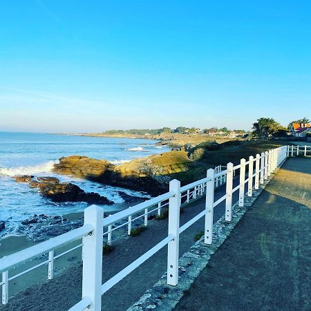 Appartement A 1 Pas De La Plage, Ambiance Boheme Naturel Prefailles Luaran gambar