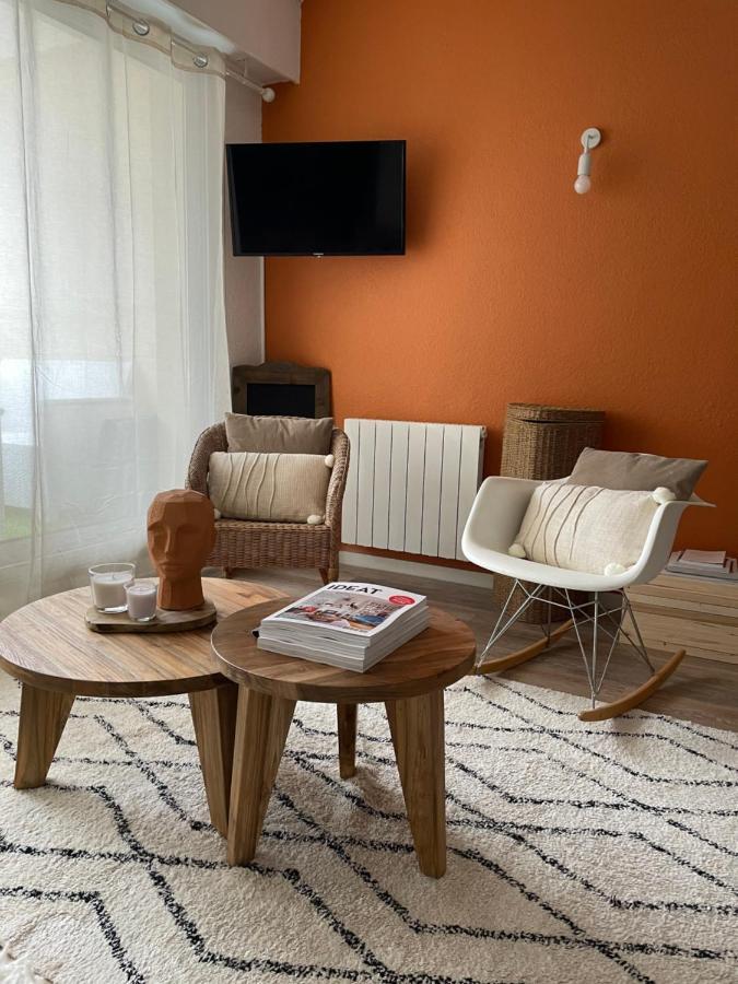 Appartement A 1 Pas De La Plage, Ambiance Boheme Naturel Prefailles Luaran gambar